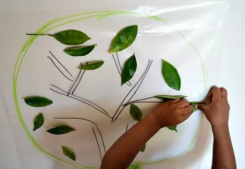 fun with apple tree - apple tree crafts