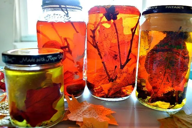 Fall Sensory Jars