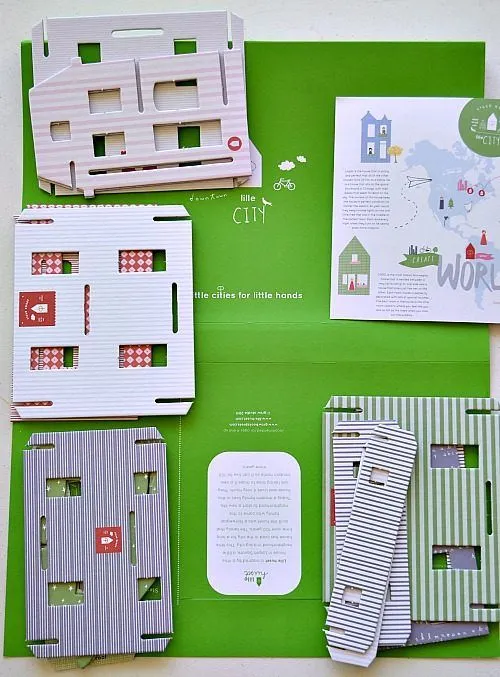 city building with kids