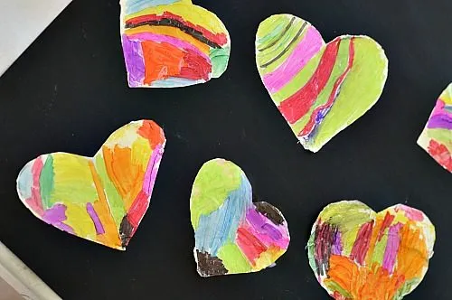 Valentines day art activities for kids