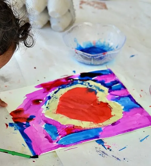 drawing borders for art for kids