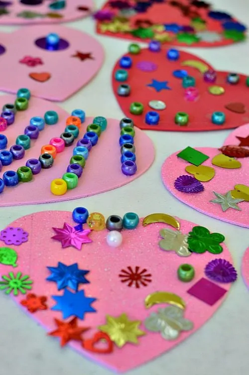 fine motor valentine activity
