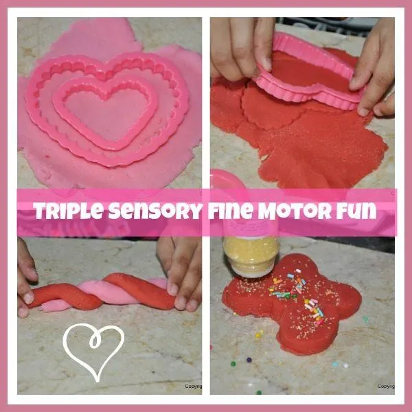 playdough recipes for valentines day activities