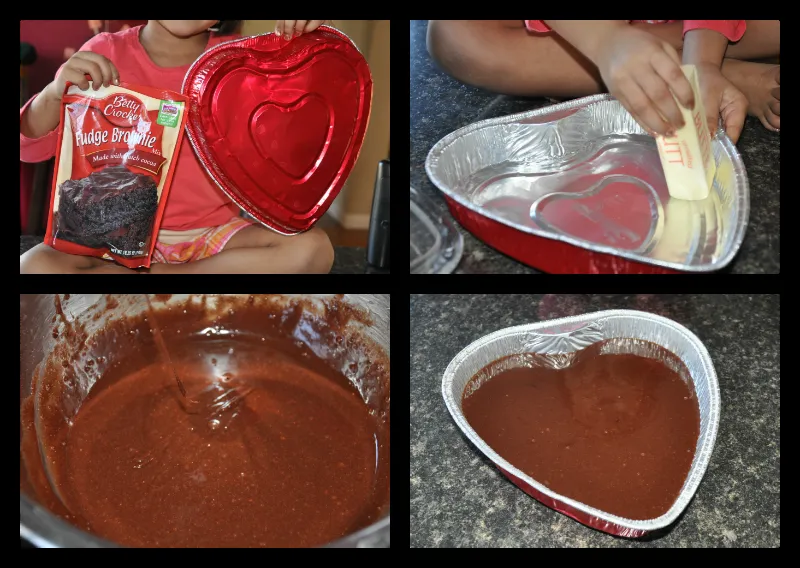 valentine baking for kids