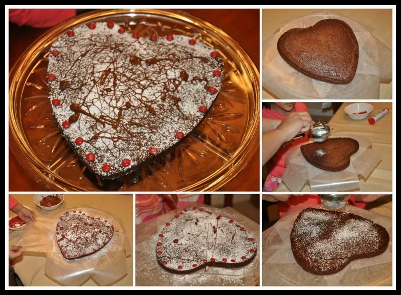Valentines day cooking