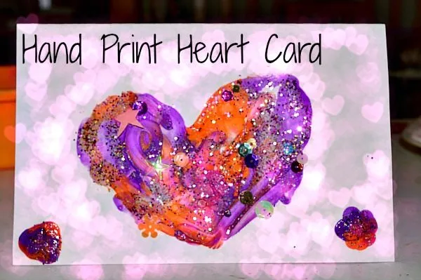 salt glitter card