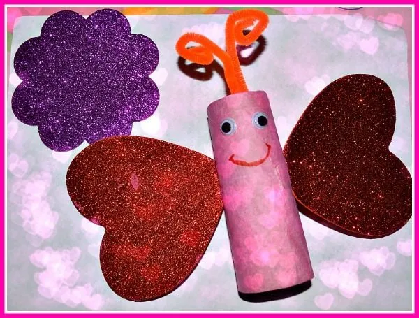valentine's day activities toilet roll crafts