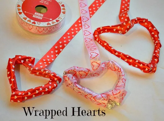 Valentine's Day Crafts for Kids : Wrapped Hearts