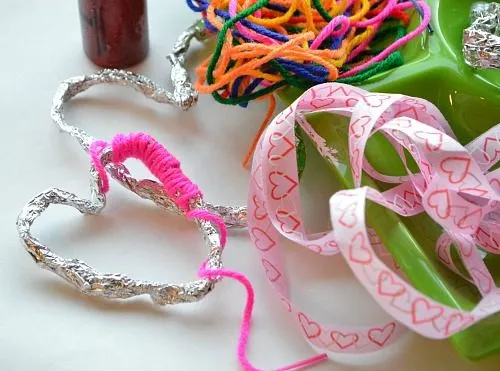 wrapping hearts