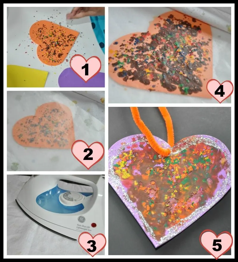 crayon art - how to