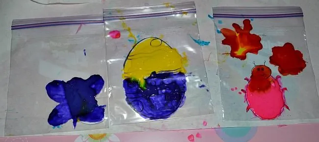 spring crafts homemade window clings
