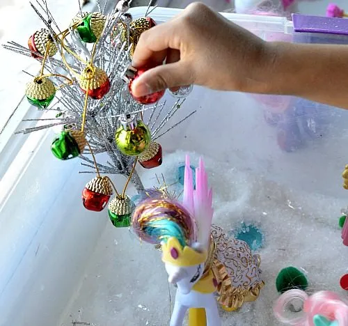 kid made snow world